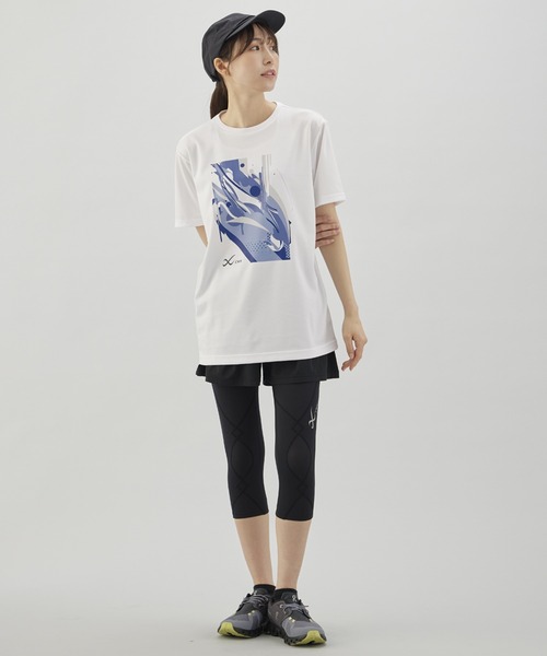 CW-X パンツ ボトムス キュロットパンツ 3分丈 レディース : ZOZOTOWN