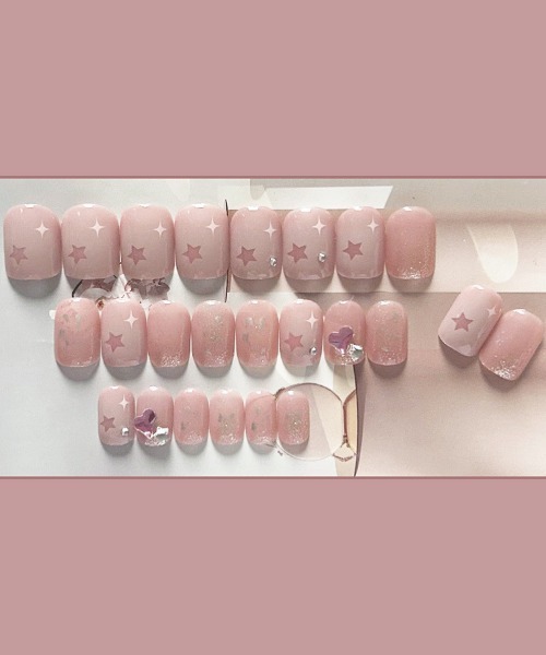 ネイルチップ ネイルシール 簡単にネイルチップ ハンドネイルチップ