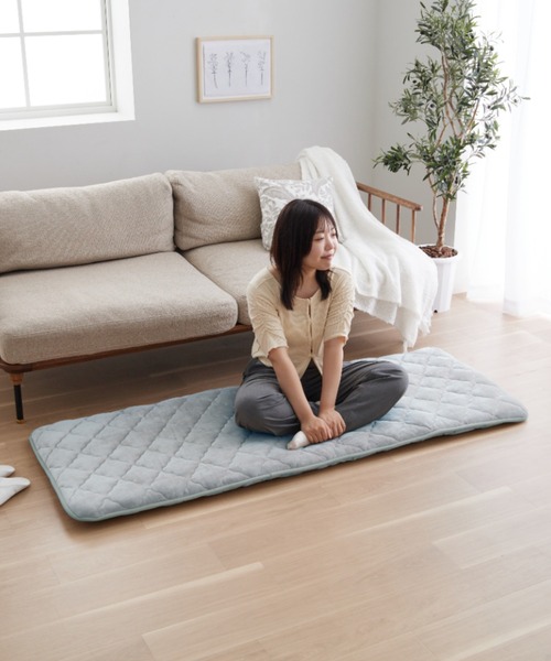 iellio クッション クッションカバー とろけるごろ寝マット / ロング