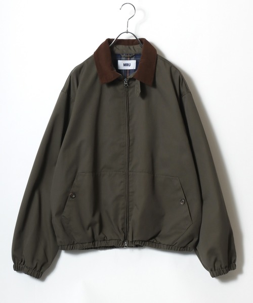 MRU ブルゾン アウター 2026SS MRU/エムアールユー オーバーサイズ T/C