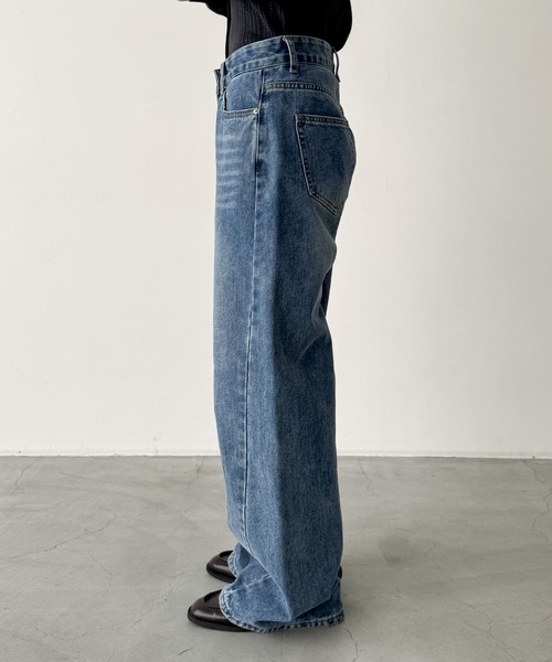 最終値下げOUVIR　SKEWデニムパンツ　canaljean CANAL JEAN（キャナルジーン） ジーンズ デニム デニムパンツ OUVIR