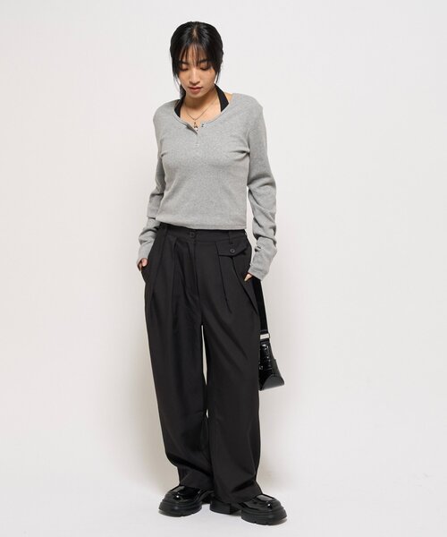 WHO'S WHO gallery（フーズフーギャラリー） スラックス パンツ 「WEB