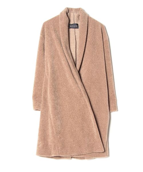 mizuiroind ミズイロインド　薄手コート mizuiroind（ミズイロインド） コート - ベージュ レディース