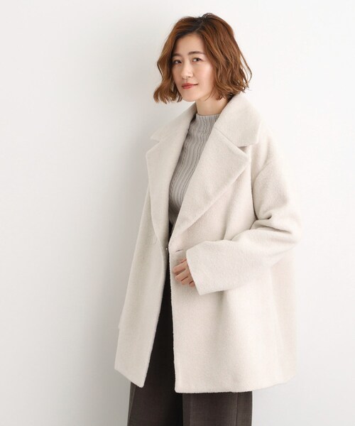 grove（グローブ） コート チェスターコート ふんわりまとう、オーバー