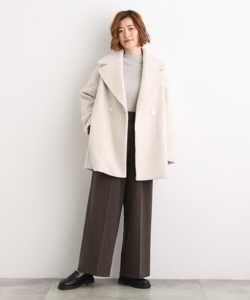 grove（グローブ） コート チェスターコート ふんわりまとう、オーバー