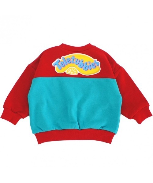 トレーナー 「テレタビーズ×chimajiro0730さん」テレタビーズ 袖配色