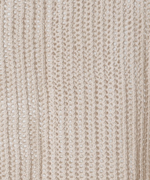 「soerte」 長袖ニット 3 アイボリー メンズ_画像2