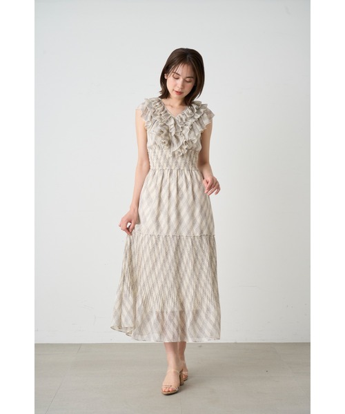 SNIDEL（スナイデル） ノースリーブワンピース 00 ライトブルー