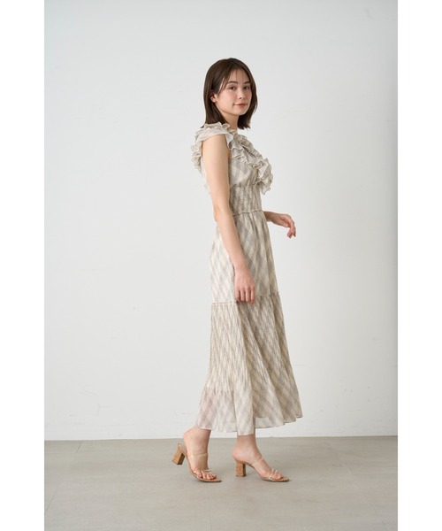 SNIDEL（スナイデル） ノースリーブワンピース 00 ライトブルー