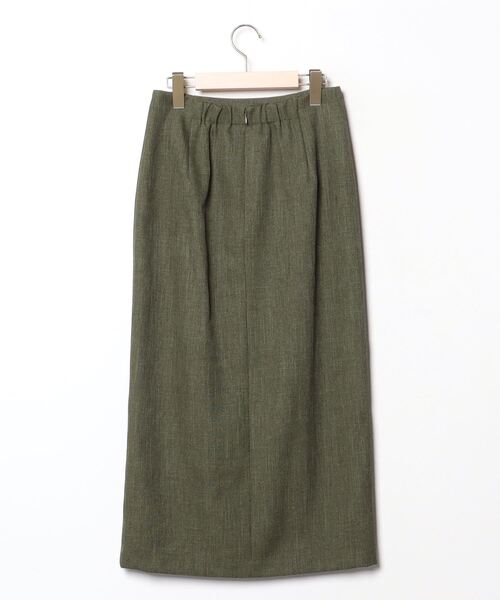 「INED CLARO」 タイトスカート フリー グリーン レディース_画像2
