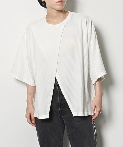 そた出品 CITYSHOP（シティショップ） 7分袖カットソー FREE ブラック