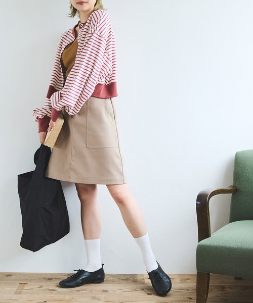 「Crisp」 スカート FREE ベージュ レディース_画像6