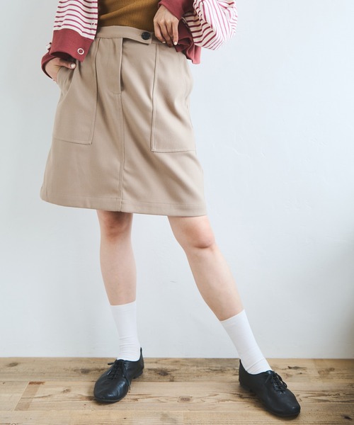 「Crisp」 スカート FREE ベージュ レディース_画像8