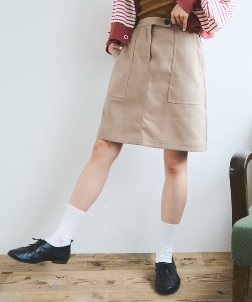 「Crisp」 スカート FREE ベージュ レディース_画像9