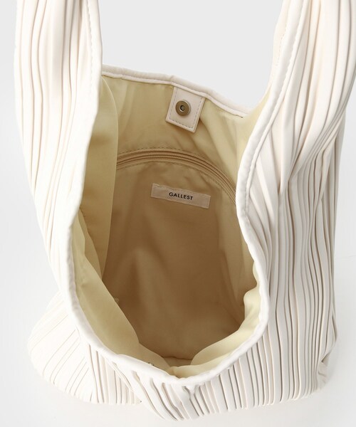 「GALLEST」 トートバッグ 00 ホワイト レディース_画像7