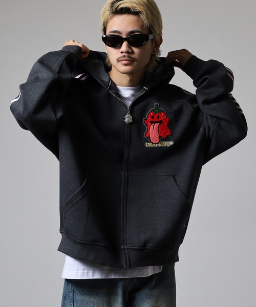 GRAF＆WU（グラフアンドウー） パーカー GRAF＆WU/オリジナルモチーフ