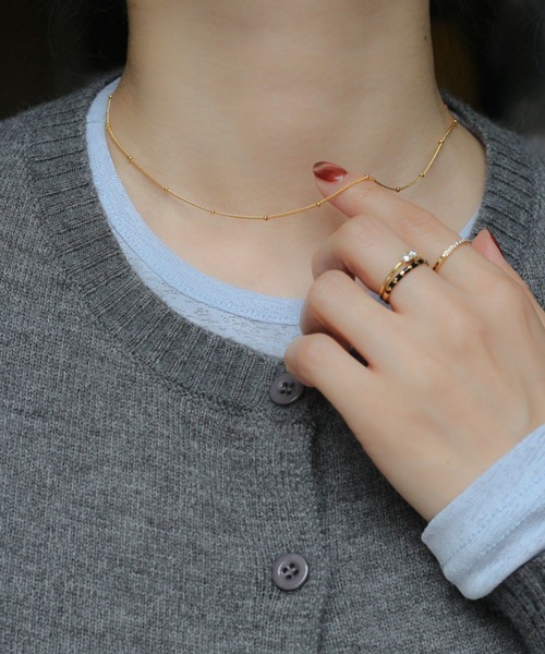 NOIR DE POUPEE（ノワールドプーペ） ネックレス 「WEB限定」silver925