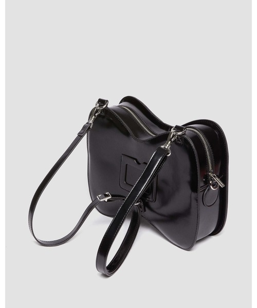 【未使用】ドクターマーチン 2way ショルダーバッグ ハンドバッグ ブラック Dr.Martens（ドクターマーチン） ショルダーバッグ FREE ブラック