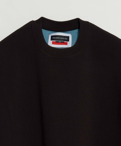 MAISON SPECIAL（メゾンスペシャル） 長袖ニット 0 ブラック メンズ