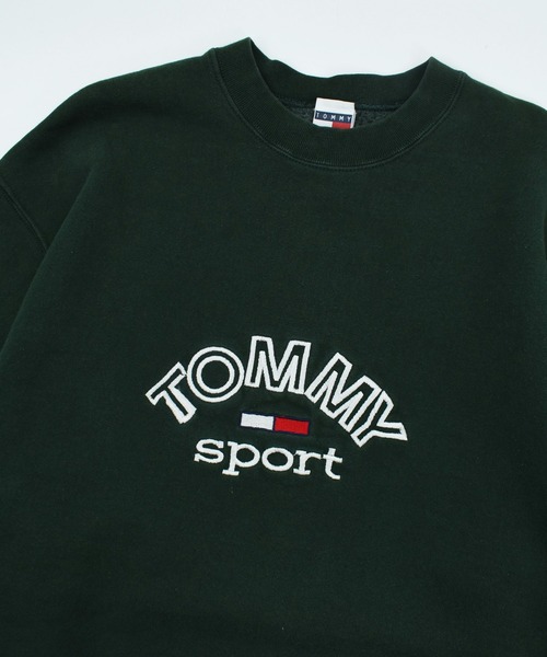 VINTAGE トレーナー スウェット 「USED」90's TOMMY HILFIGER ロゴ刺繍