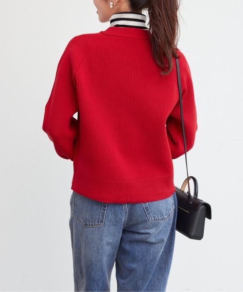 「Chez toi」 ニットカーディガン FREE アイボリー レディース_画像9