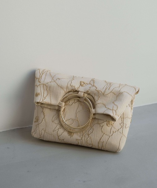 「kaene」 ハンドバッグ FREE ベージュ レディース_画像7