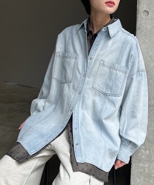 PAGEBOY（ページボーイ） ブラウス シャツ 「シルエット変更可能 