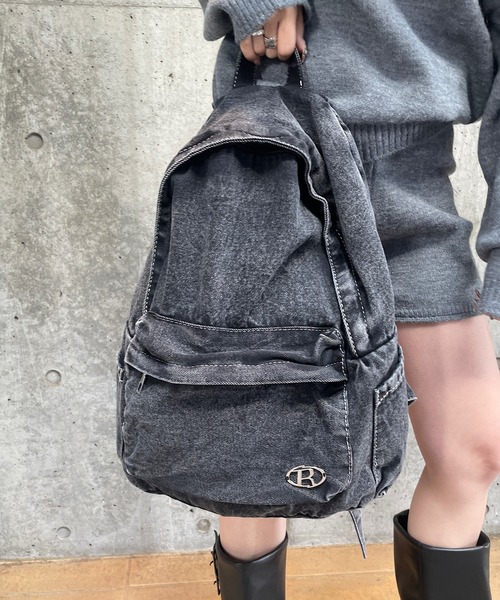 Roger&Raw（ロジャーアンドロウ） デイバック リュック プレート付き