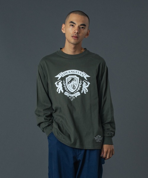 XLARGE（エクストラ ラージ） tシャツ LA FOOTBALL L/S TEE メンズ
