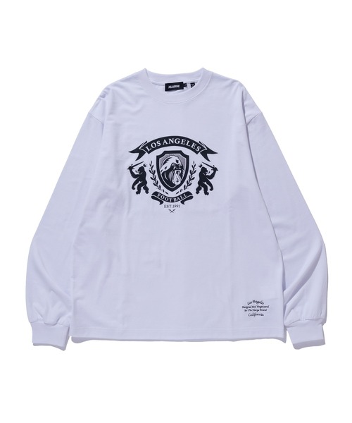XLARGE（エクストラ ラージ） tシャツ LA FOOTBALL L/S TEE メンズ