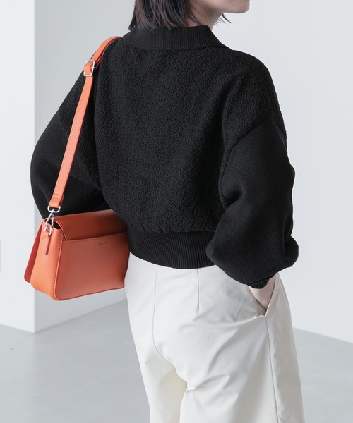 「BONLECILL」 長袖ニット FREE アイボリー レディース_画像6