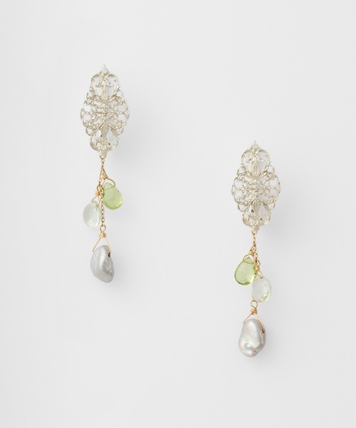 agete（アガット） ピアス（両耳用） FREE シルバー系その他