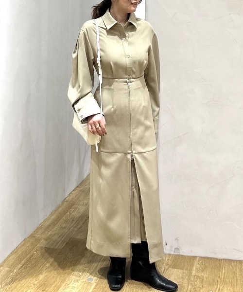 STYLEMIXER（スタイルミキサー） シャツワンピース レイヤードシャツ