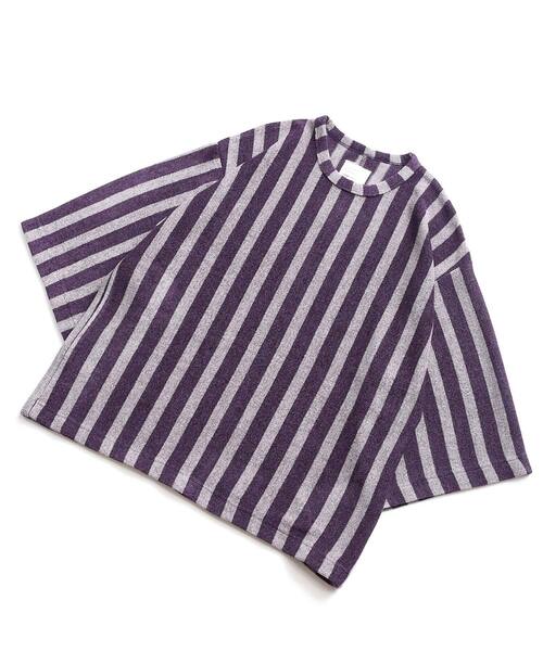 「SHAREEF」 7分袖Tシャツ 1 オレンジ メンズ_画像7