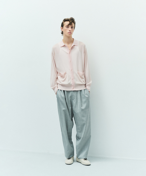 UNFOLLOW（アンフォロー） スラックス 「FOLL / フォル」summer wool