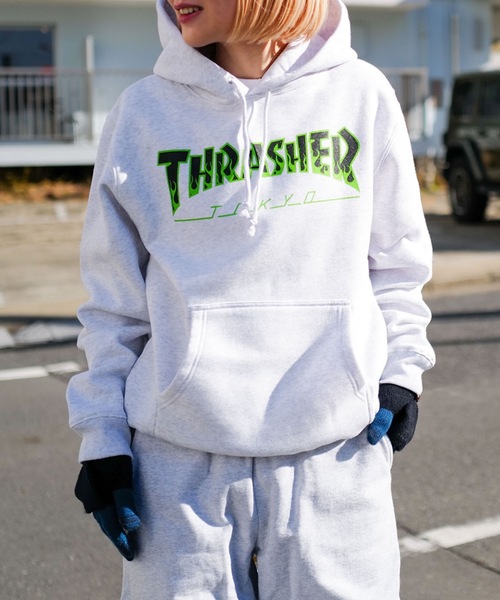 THRASHER（スラッシャー） パーカー BBQ-TOKYO HOODIE SWEAT PARKA
