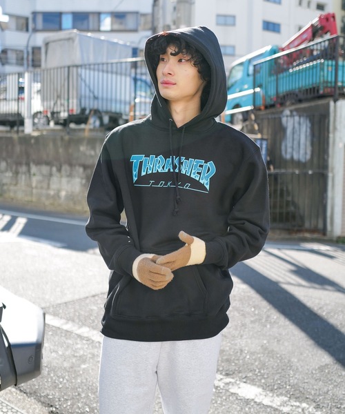 THRASHER（スラッシャー） パーカー BBQ-TOKYO HOODIE SWEAT PARKA