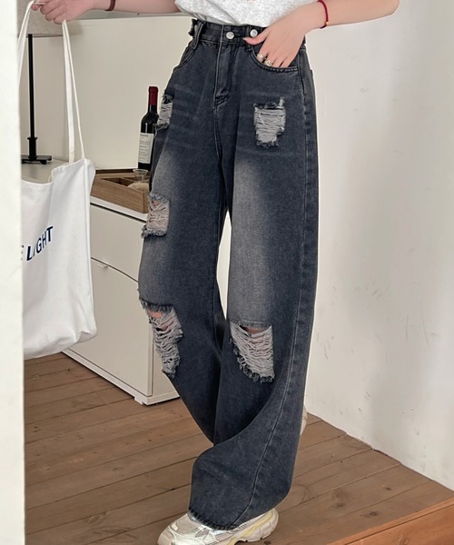 DIAVEL 「DIAVEL」 デニムパンツ S ダークグレー レディース