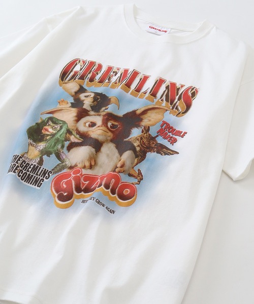 「CORPUS SELECT」 「GREMLINS」半袖Tシャツ L ホワイト メンズ_画像8