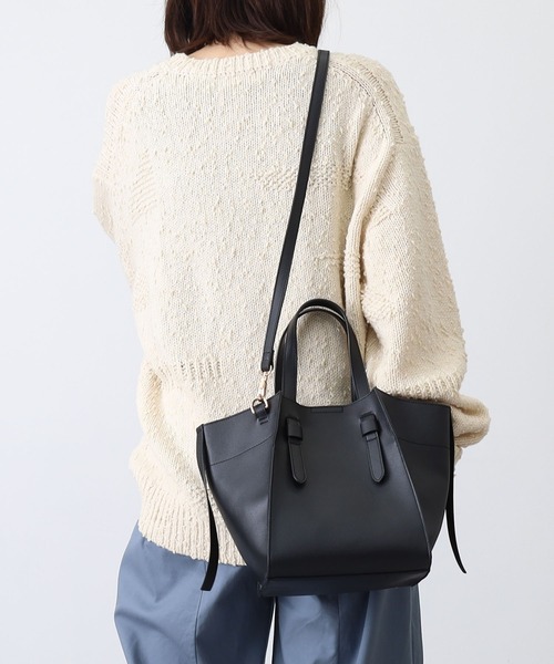 「COOCO」 2WAYバッグ 9 シルバー レディース_画像6