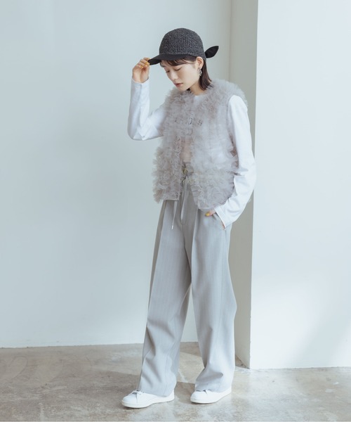 「Eimee Law」 長袖カットソー 38 ホワイト レディース_画像3