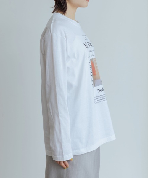 「Eimee Law」 長袖カットソー 38 ホワイト レディース_画像8
