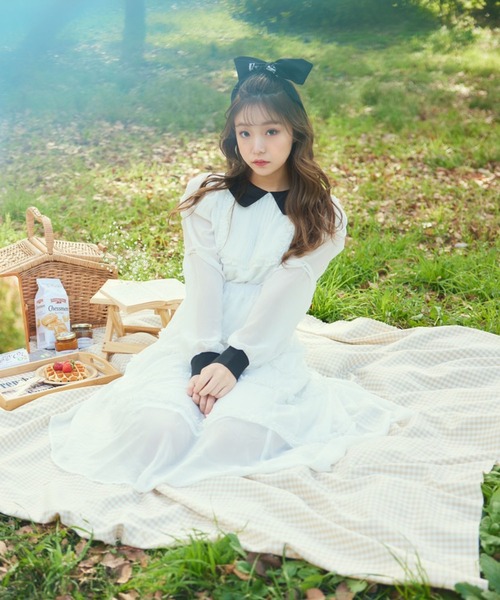 Swankiss（スワンキス） 長袖ワンピース FREE ホワイト レディース