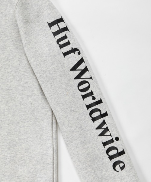 「HUF」 スウェットカットソー - ブラック メンズ_画像3