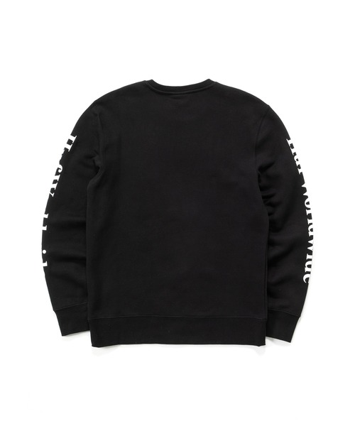 「HUF」 スウェットカットソー - ブラック メンズ_画像5