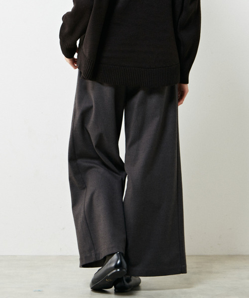 「MELROSE claire」 イージーパンツ 2 ネイビー レディース_画像5