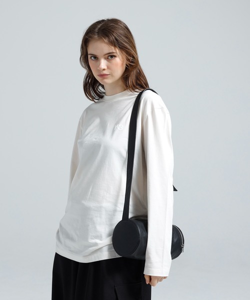 Y-3 ボストンバッグ LEATHER BARREL BAG メンズ レディース : ZOZOTOWN