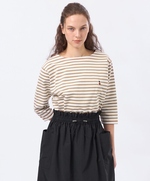 MACKINTOSH PHILOSOPHYバッキンガムベアバスクボーダーTシャツ MACKINTOSH PHILOSOPHY（マッキントッシュフィロソフィー） tシャツ