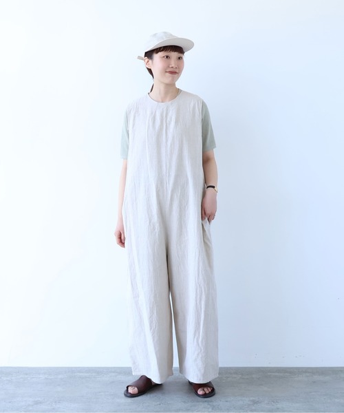 yuni オールインワン 高密度Cotton/Linen オールインワン レディース