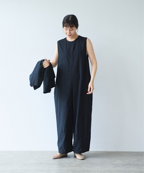 yuni オールインワン 高密度Cotton/Linen オールインワン レディース